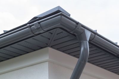 Gutter System on a Commercial Building