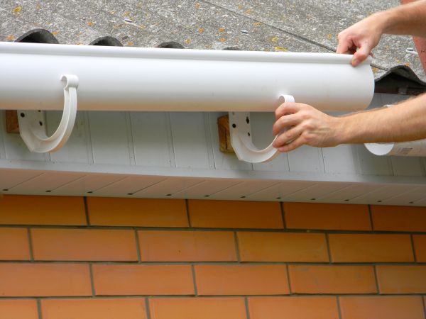 Half Round Gutter Installation in Hayesville