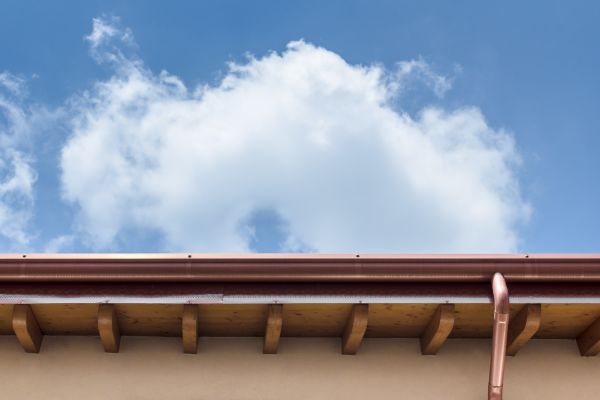 Copper Gutter Installation in Hayesville